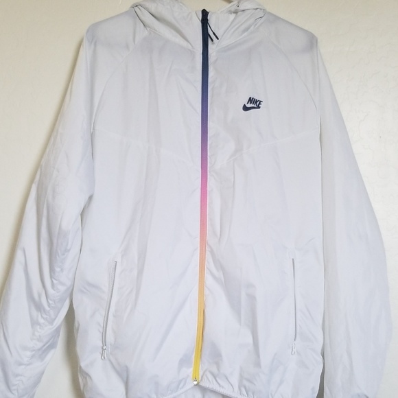 rainbow nike windbreaker